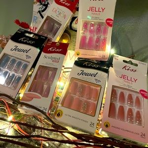 ❌SOLD ❌KISS Jelly Fantasy Nails $11/pack or $48/all